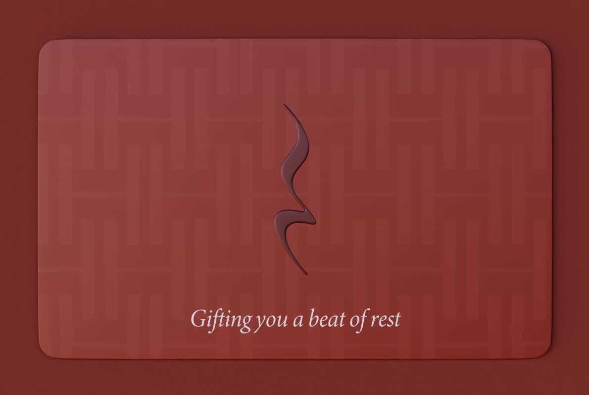 Luxury spa and wellness gift card