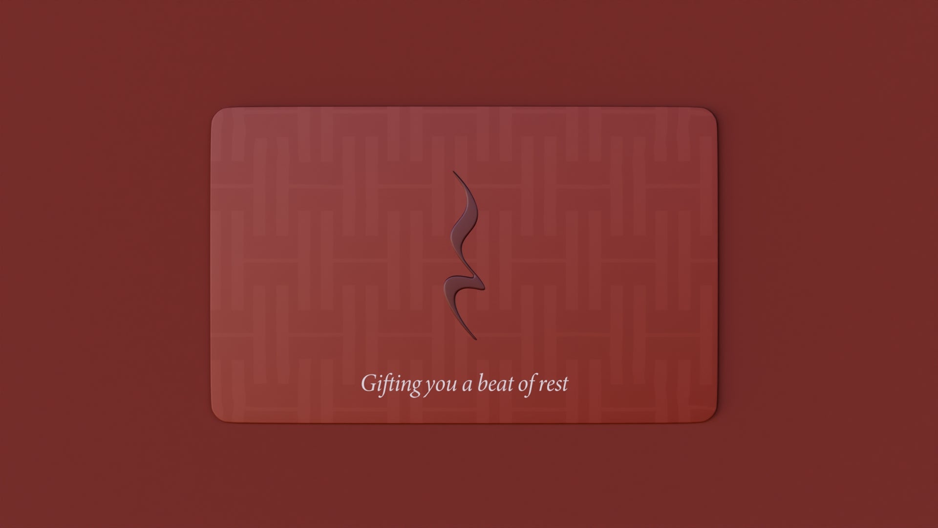Luxury spa and wellness gift card